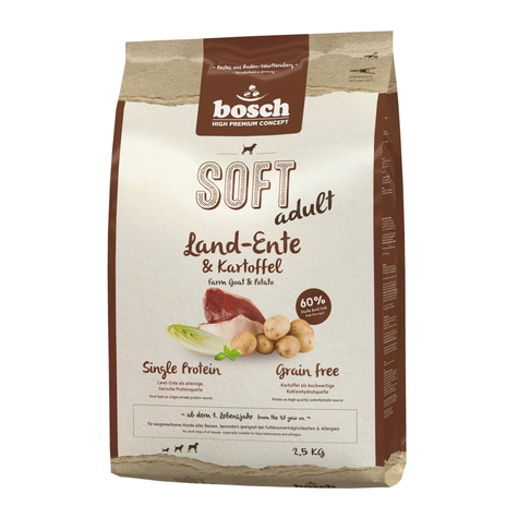Bosch,Bosch Soft Duck+Potatis. 2,5kg