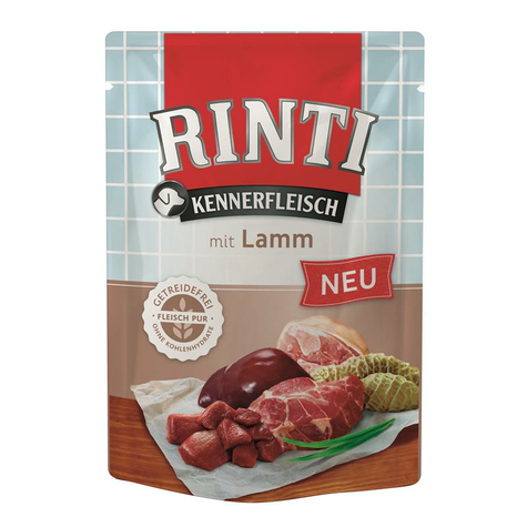 Finnern Rinti,Rinti Kf-Pouch Lamb 400gp