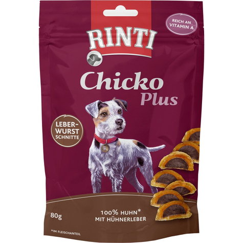 Finnern Rinti Snacks,Rinti Chicko + Kycklinglever 80g