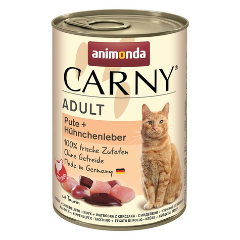 Animonda Cat Carny, Carny Adult Turkey+Chicken 400gd