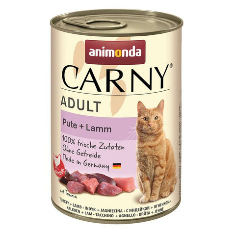 Animonda Cat Carny, Carny Adult Turkey+Lamb 400gd