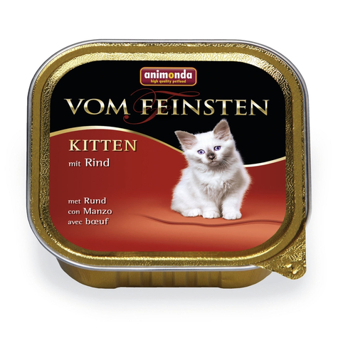 Animonda Cat Of The Finest,V.F.Kitten Med Nötkött 100 G S