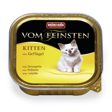 Animonda Katt Av De Finaste, V.F.Kitten Med Fjäderfä 100g S