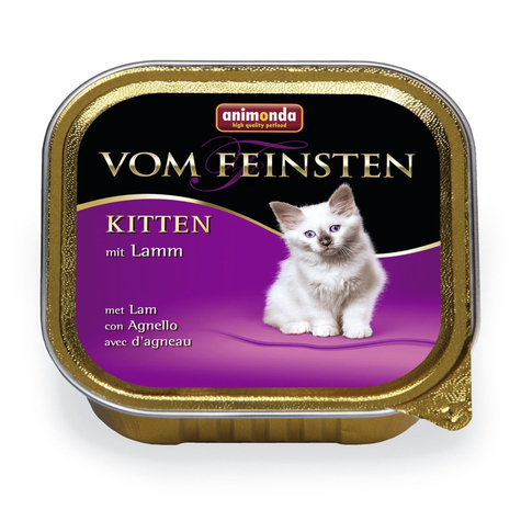 Animonda Cat Of The Finest,V.F.Kitten Med Lamm 100 G S