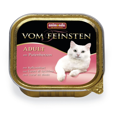 Animonda Cat Of The Finest,V.F. Kalkonhjärtan 100 G S