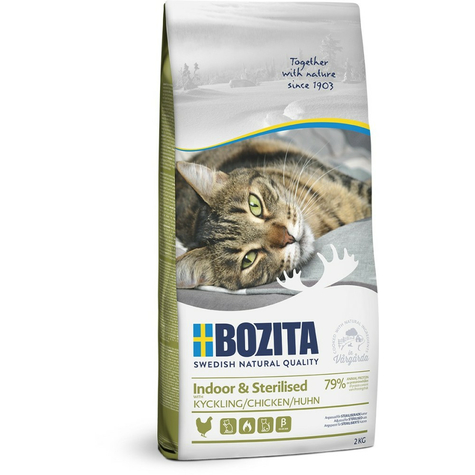 Bozita,Boz.Cat Indo+Ster Kyckling 2kg
