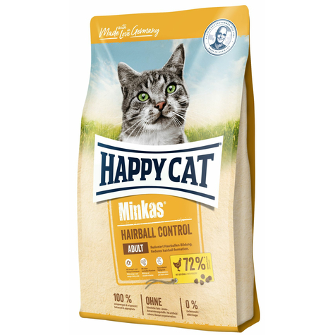 Happy Cat,Hc Minkas Hairball Fl. 4kg