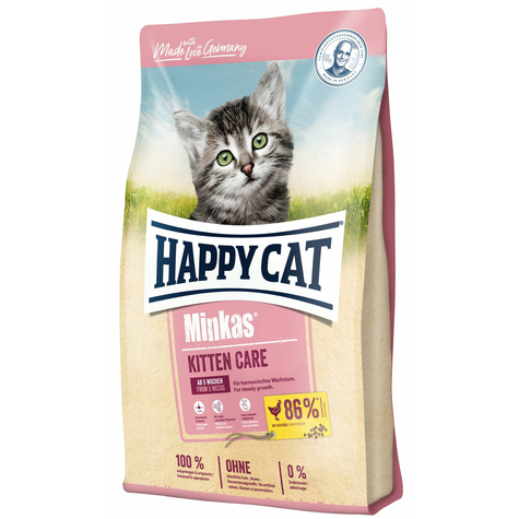 Happy Cat,Hc Minkas Kitten Gefl. 10kg