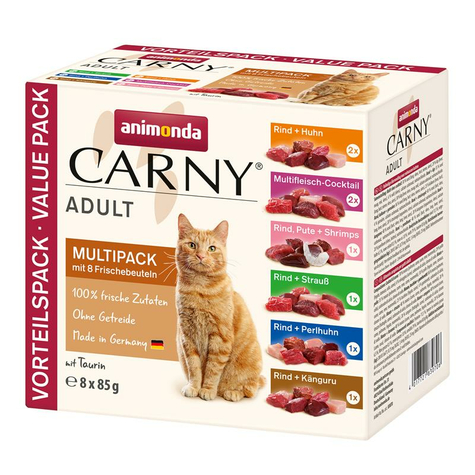 Animonda Cat Carny,Carny Vuxen Multipack 8x85gp