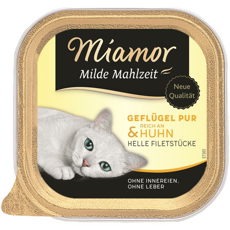 Finsk Miamor,Miam.Mild Meal Gefl+Kyckling 100gs