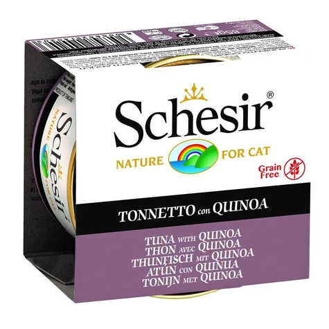 Schesir,Schesir Gelé Tonfisk+Quinoa 85gd