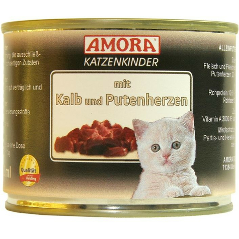 Amora,Amora Cat Kitten Kalv+Pu 200gd