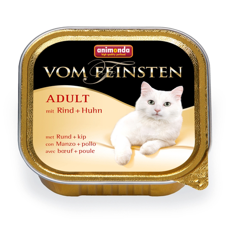 Animonda Cat Of The Finest,V.F. Nötkött+Kyckling 100gs