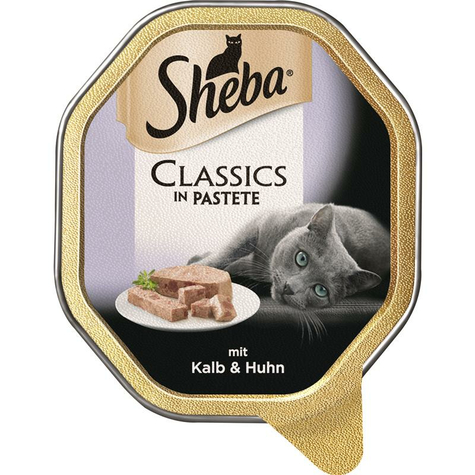 Sheba,She.Classics Kalv+Kyckling 85gs