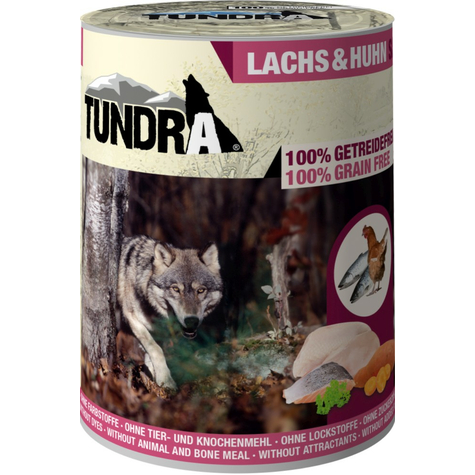 Tundra,Tundra Dog Lax+Kyckling 400gd