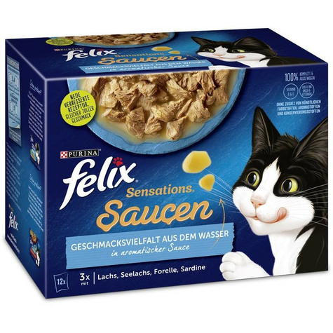 Nestle Cat,Fel Mp Sens.Sauce Vatten 12x85gp
