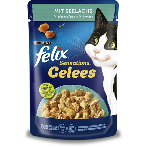 Nestle Cat,Fel Sens.Gele Pollack+Tom 85gp