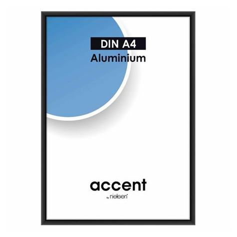 Nielsen Fotoram Accent 52126 Aluminium 21x29,7 Cm Svart Matt Ram/Album