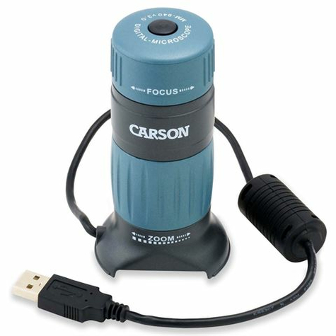 carson digitalt usb-mikroskop 86-457x med inspelare