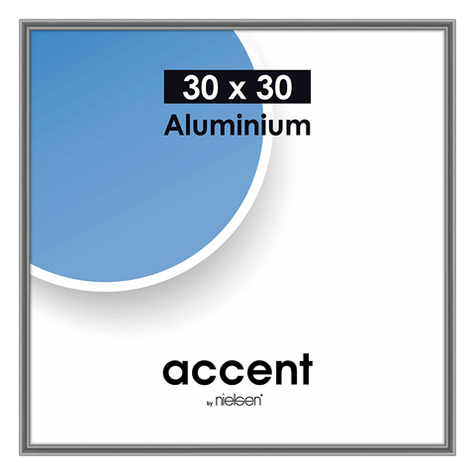 Nielsen Fotoram 54125 Accent Steel Grey 30x30 Cm