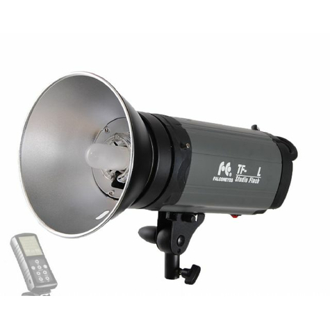 Falcon Eyes Studio Flash Tf-1200l Med Lcd-Paraply