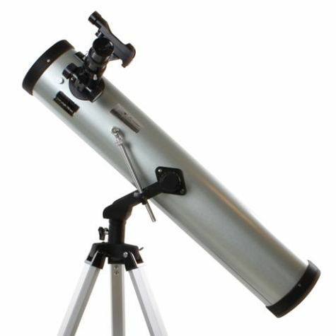 byomic nybörjarreflektorteleskop 76/700 med väska