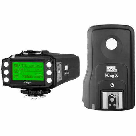 Pixel I-Ttl Radio Flash Control Set King Pro F Nikon
