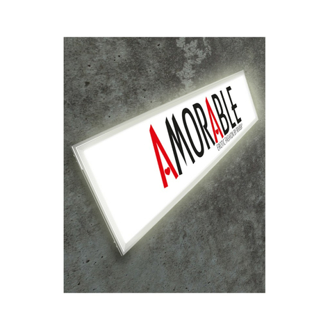 Amorable By Rimba Led-Panel Med Logotyp