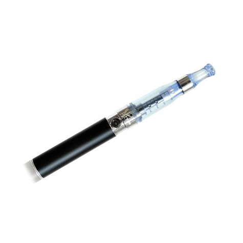 Ttzig E-Cigarett Proset Clearomizer Starter Kit (Blå + Handtag Svart)