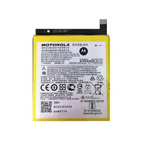 Motorola Je40 Batteri Moto G7, One, P30 Pla 2820mah