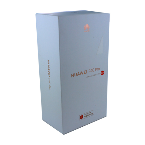 Huawei Original Box Huawei P40 Pro Utan Enhet Och Tillbehör Förpackningslåda