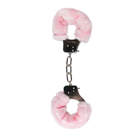 Handcuffs : Furry Handcuffs Pink