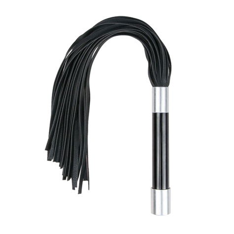 Whip : Long Flogger With Metal Grip