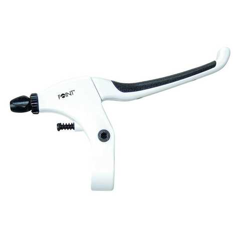 Brake Lever Comfort White Line