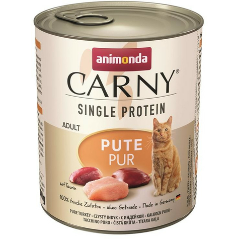 Animonda Cat Dose Carny Adult Single Protein Turkey 800g
