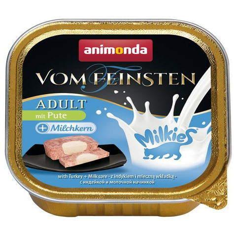 Animonda Cat Vom Feinsten Med Kalkon + Mjölk Kärna 100g