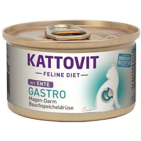 Kattovit Feline Diet Gastro Duck Gastrointestinal / Bukspott
