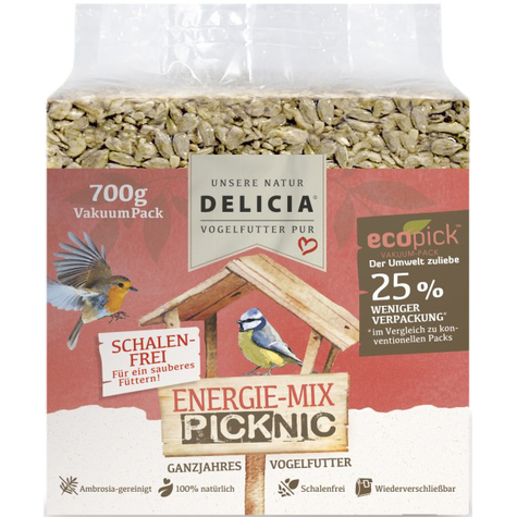 Delicia Energy-Mix Picnic Vakuumförpackningar 0,7kg