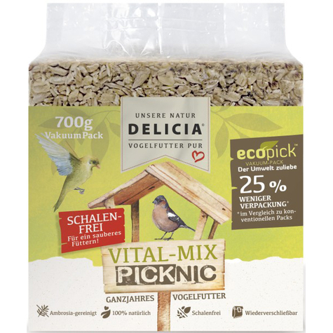 Delicia Vital-Mix Picnic Vakuumförpackningar 0,7kg