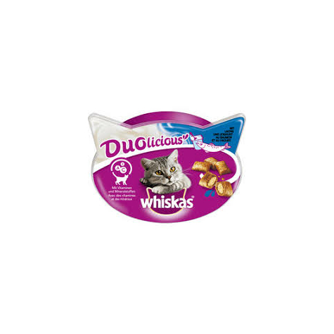 Whiskas Snack Duolicious Med Lax Och Yoghurt 66g