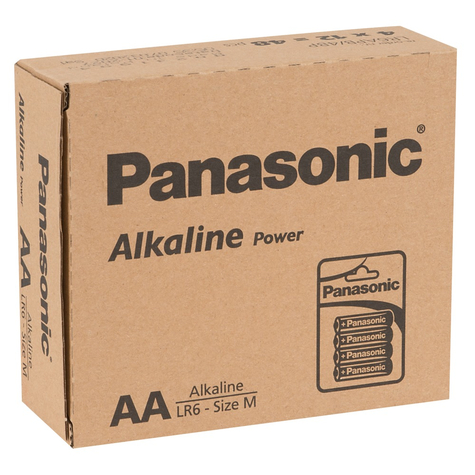 Batteri Panasonic Aa 12x4