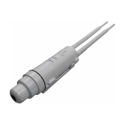 intellinet trådlös hög effekt ac600 dual-band accesspunkt för utomhusbruk med hög effekt