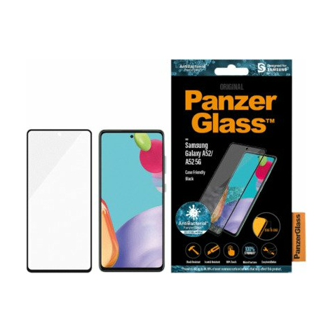 Pansarglas Samsung Galaxy A52 Cf Ab Kant-Till-Kant, Svart