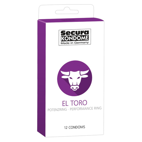 Condoms : Secura El Toro Condoms 12 Pieces