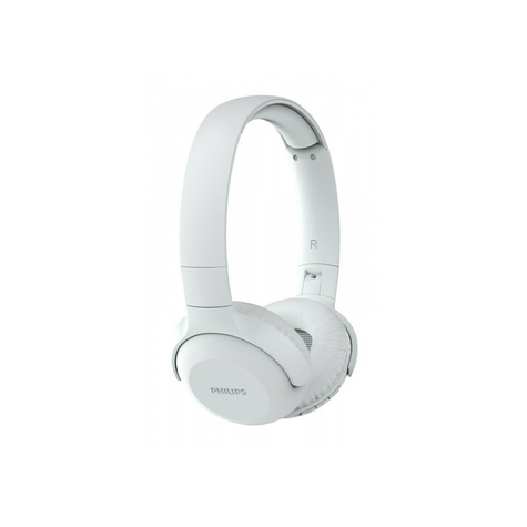 Philips Tauh202wt/00 Onear Bluetooth Headset, Vitt