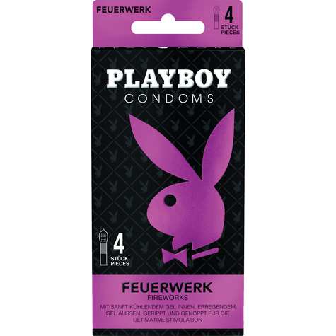 Playboy Kondom Fyrverkerier 4er