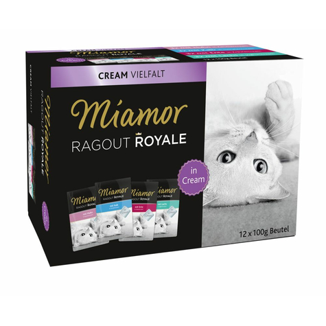 Miamor Ragout Royale Gräddsort Mb 12x100g