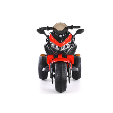 Elektrisk Barnmotorcykel Trehjuling 5118 2x 6v4,5a Batteri, 2 Motorer + Målade