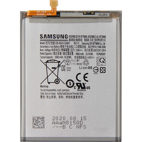 Samsung Eb-Ba315 Litiumjonbatteri A315f Galaxy A31 2020 5000mah