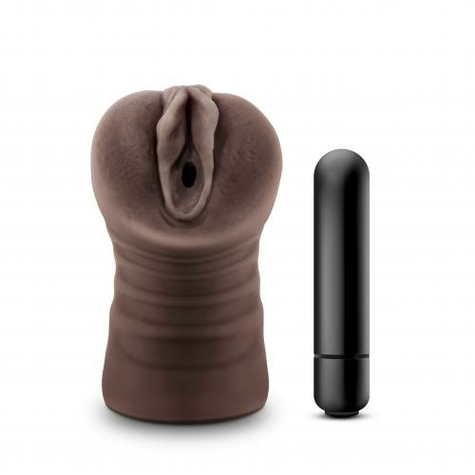 Hot Chocolate Brianna Masturbator Med Vibrerande Kula Vagina